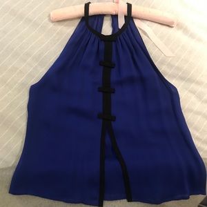 Bird Silk Chiffon Top